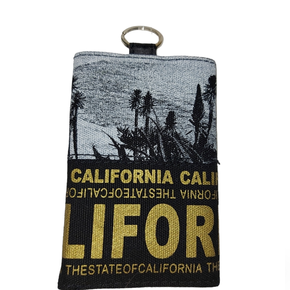 Robin Ruth Trifold Canvas "California" Wallet - Picture 5 of 6